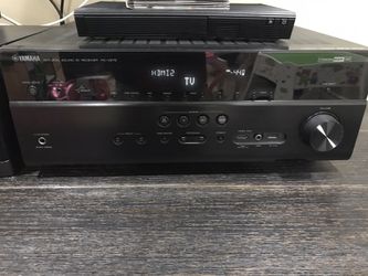 Yamaha 5.1 ch 4K ultra Hd home theater and Sennheiser RS 175 wireless head set