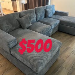 Sectional Couch Double Chaise