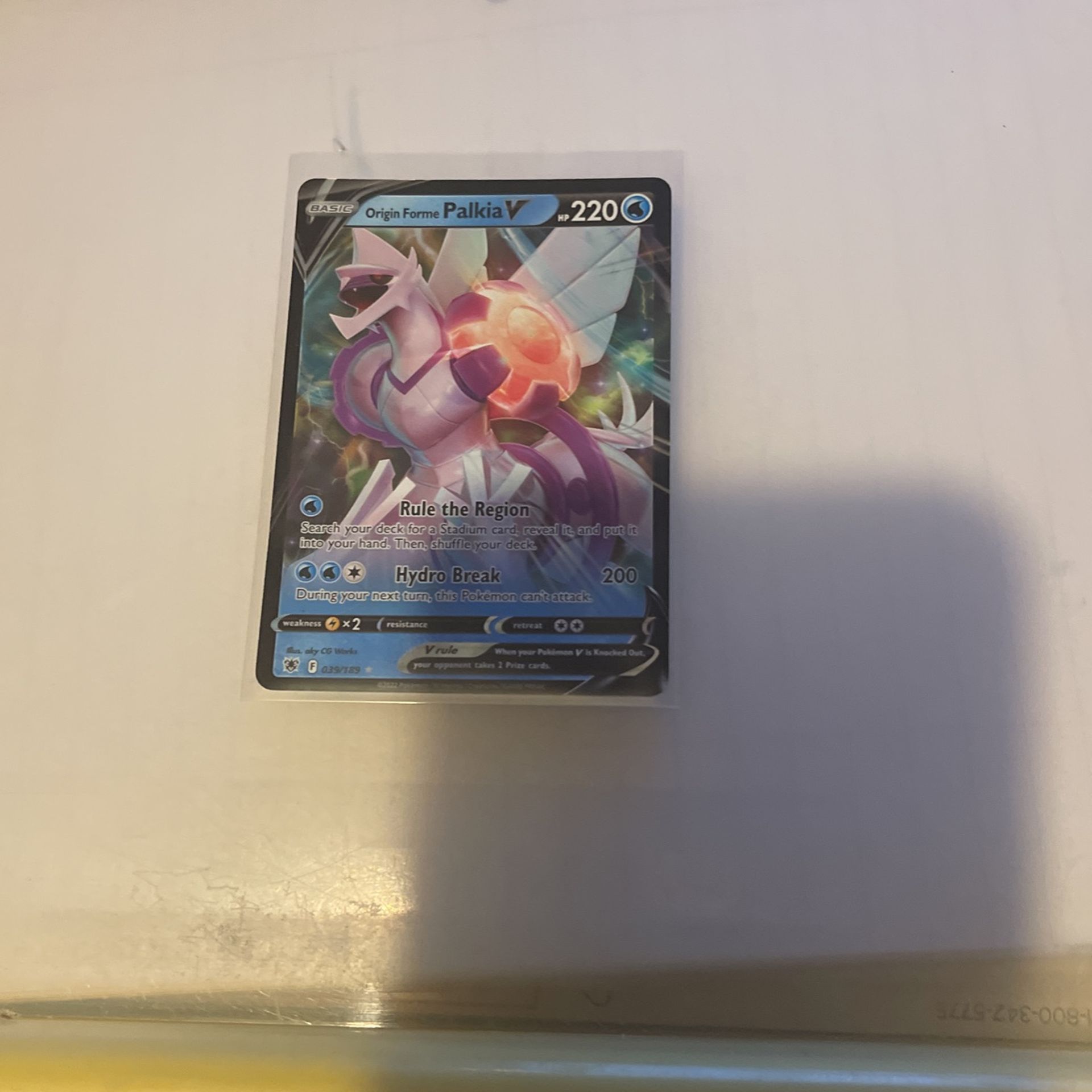 Origin Forme Palkia V 39/189