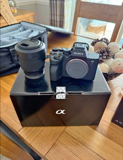 Sony A7iv Camera with 2 Lenses