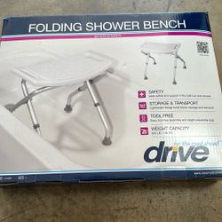 Folding Shower Bench