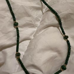 Green Gem Necklace