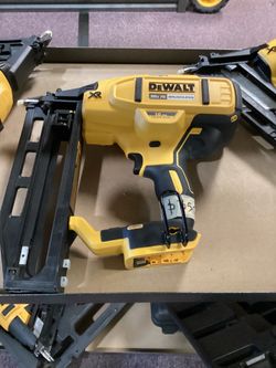 Dewalt 20v XR Brushless 16ga Straight Finish Nailer  (Tool-Only) $350