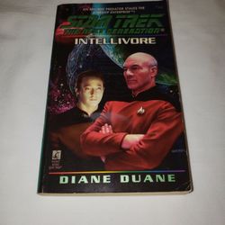 STAR TREK: THE NEXT GENERATION ORIGINAL NOVEL
INTELLIVORE - #45 IN SERIES

