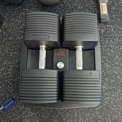 Nordic Track Adjustable Dumbbells Set Digital 