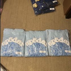 Spider hoodie All Blue