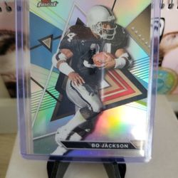 Raiders  Bo Jackson  Refractor  Card