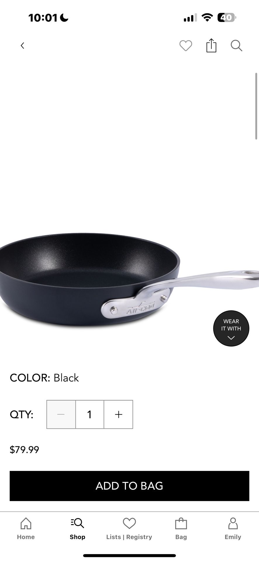 All chad frying pan 10 ‘’ $8