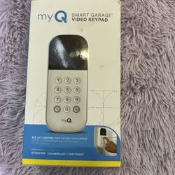 Smart garage keypad