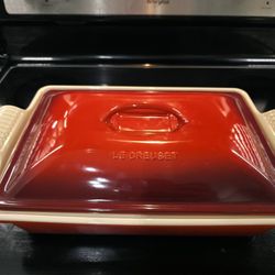 Le Creuset 33cm 4 Qt Rectangular Cooking Dish with Lid