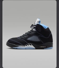 size 13 jordan 5 black universitys