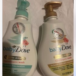 Baby Dove Wash 2/$10