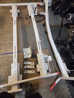 Aluminum van roof rack