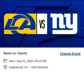 Giants Vs Rams