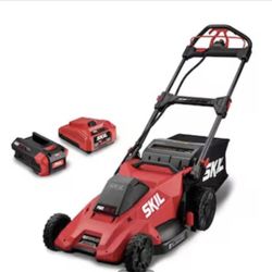 SKIL PWR CORE 40-volt, 20-in Self-Propelled Battery Walk Mower with (1) 6 Ah Battery