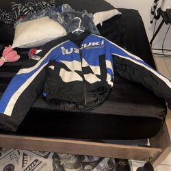 Rare Medium Vintage Suzuki Racing Jacket  