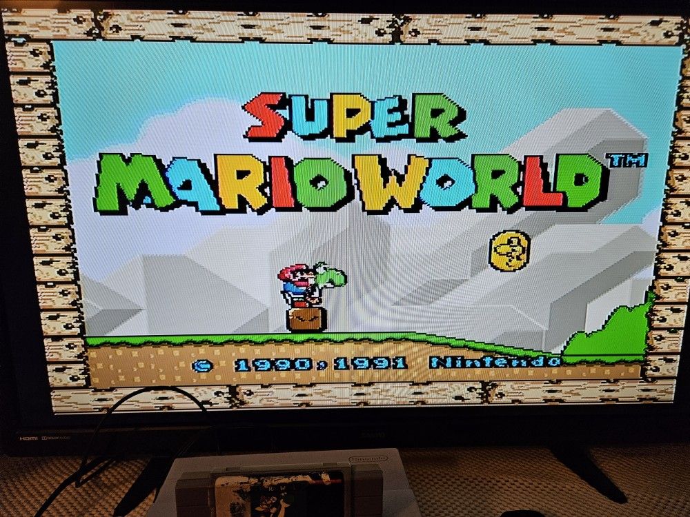 Super NES System Nintendo (1991 Original Console)