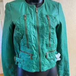 Micheal Kors Leather Jacket 