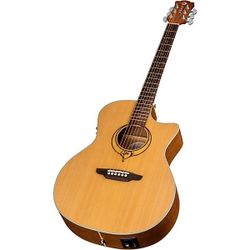 Luna Heartsong Grand Concert Acoustic-Electric Guitar 