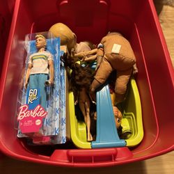 Tote Of Toys / Totes Not Included