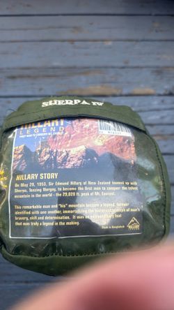 Sherpa IV Hillary legend tent