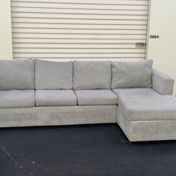 Gray Ashleys Furniture Sectional(WILL DELIVER)