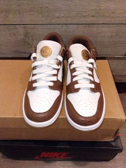 Nike Dunk Low GS Cacao Wow Metallic Gold "Lets Be The One"