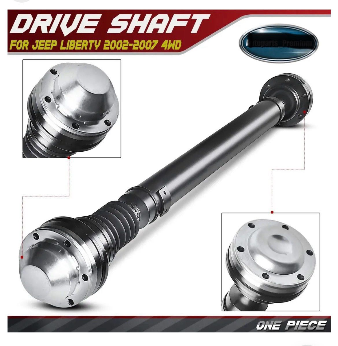 Front Drive Shaft Assembly for Jeep Liberty 2002 to 2007