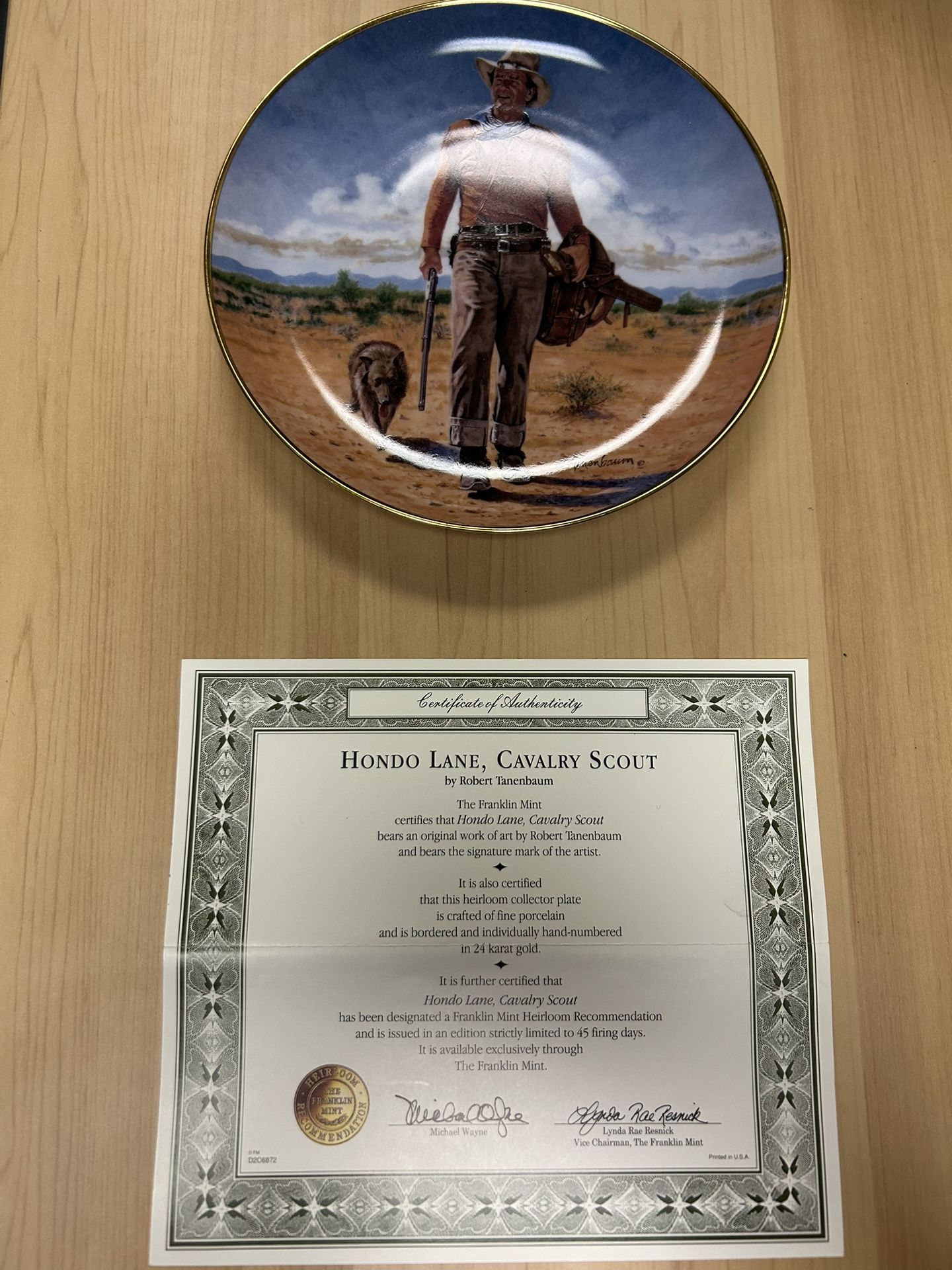 John Wayne Plate Collection