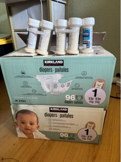 Kirkland Diapers bulk and formula