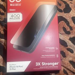 iPhone 16 Plus / 15 Plus Screen Protector 3x stronger