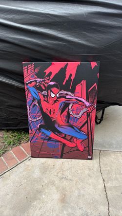 Spiderman canvas poster 24@x36”