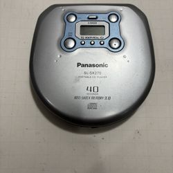 Panasonic SL-SX270 Portable CD Player