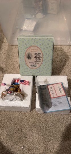 Cherished Teddies “ Our Colors Run True - Red White & Blue” Samantha, Theo and Tyler