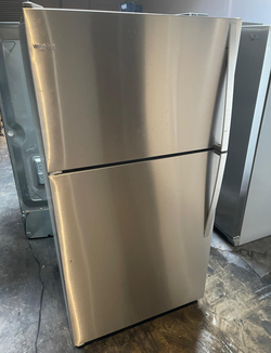 Great deal: Whirlpool Stainless Top Mount Fridge + Ice Maker