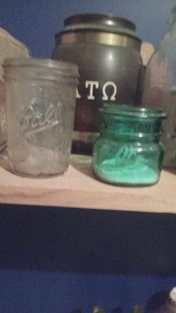 Vintage Ball Glass Jars