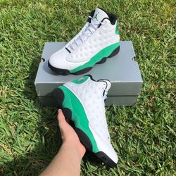 jordan 13 lucky green size 9.5