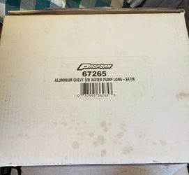 Aluminum Chevy Water Pump