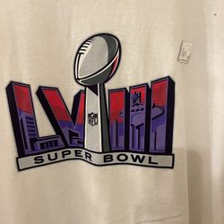 Official NFL Super Bowl LVIII Shirt - New - XL