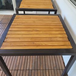 Outdoor Tables. 