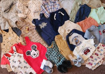 Baby boy clothes and shoes