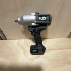 FLEX 24-volt  1/2” High-Torque Impact Wrench