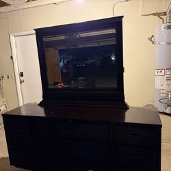 Heavy Duty dresser mirror combo