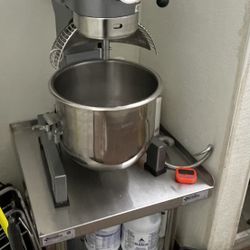 20 Qt. Planetary Stand Mixer  & Equipment Stand Table