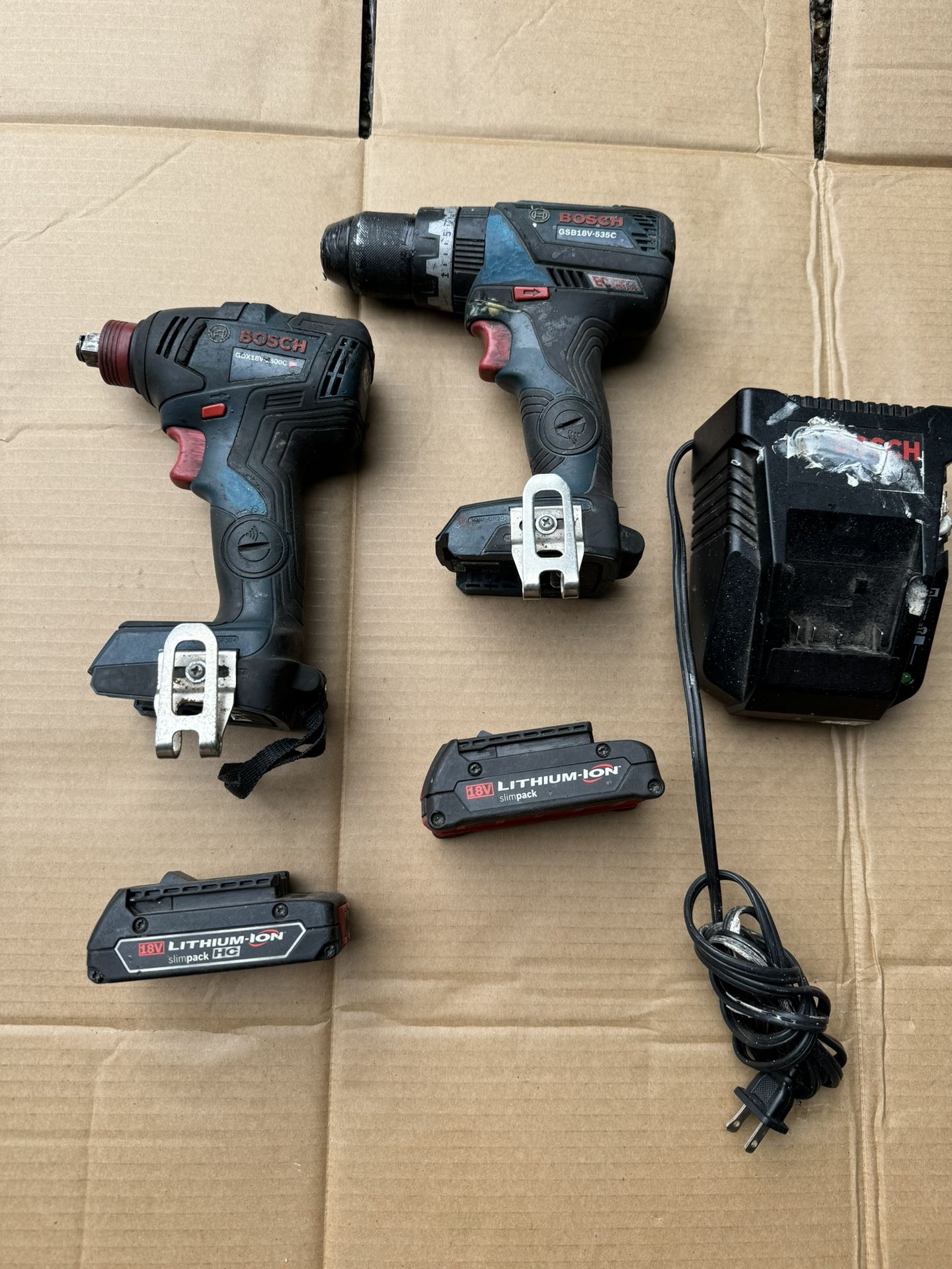 Bosch Impact And Drill
