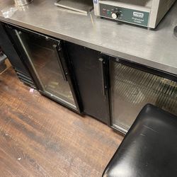 Commercial Soda Fridge With Glass Doors 