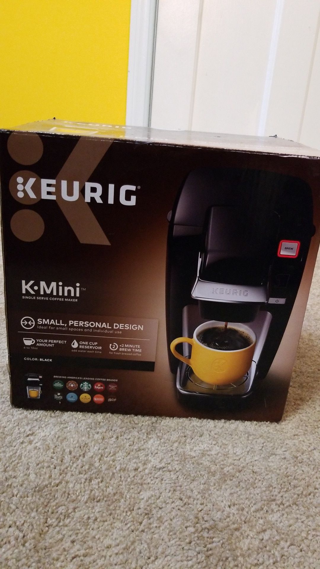 Keuring K-mini single serve coffee maker