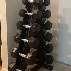 6 Pair Dumbbells 💪🏻 Set All New Never Used
