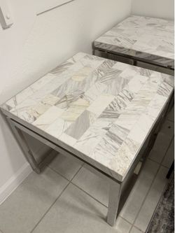 3 piece marble coffee set