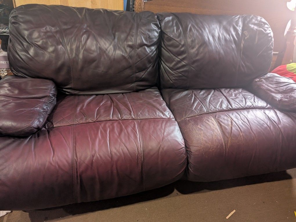 Leather Sofa & Lounge